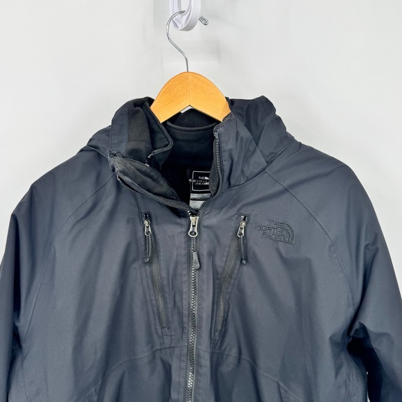 The North Face Condor Triclimate 3-in-1 Jacket Mens Large Black HyVent Apex L - Picture 3 of 15